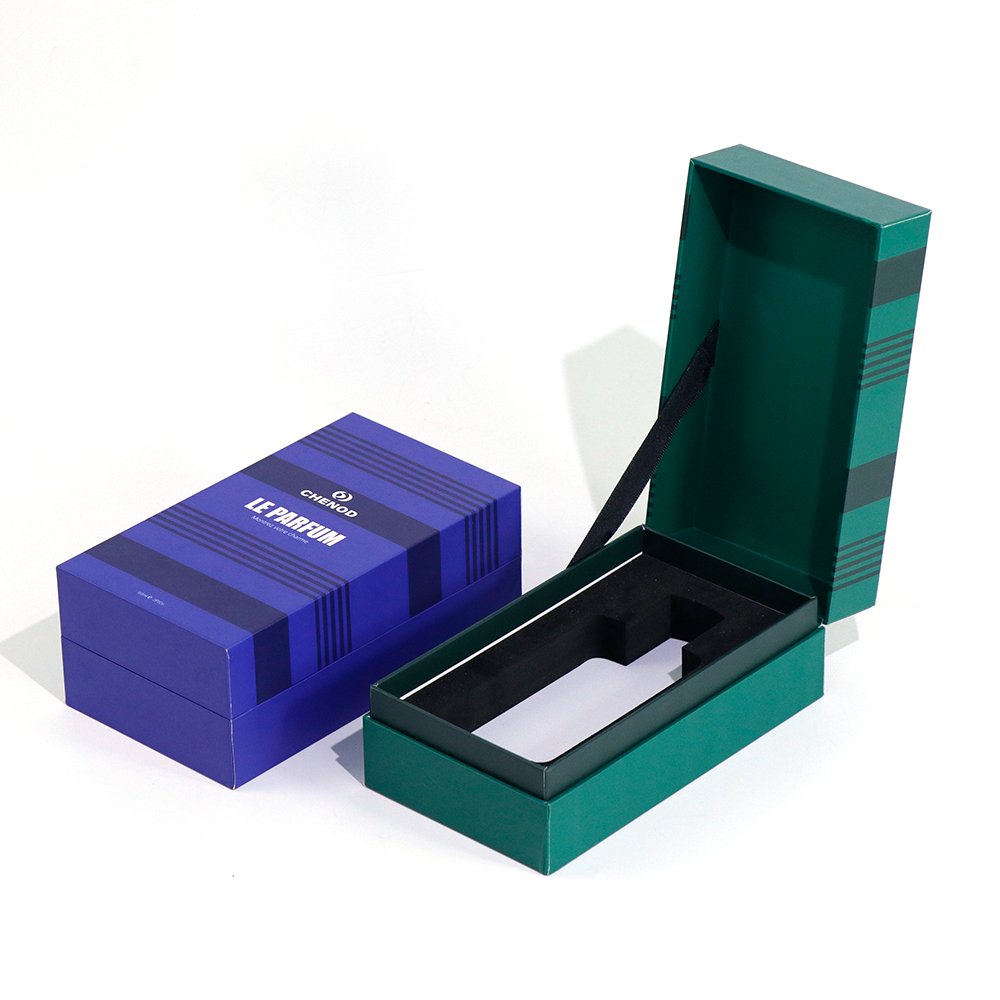 Custom Clamshell Perfume Gift Boxes Packaging Supplies