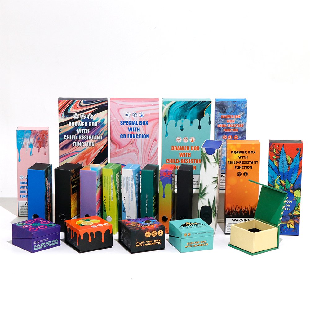 Custom Child Proof 5 Pre Roll Drawer Box Divider Boxes Consultant